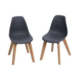 Set Of 2 Kids' Chairs With Beech Legs - Gift Mark -Home Decoration Store GUEST 362a7b6e cd62 49ea 9abb 0830c3ea91e7