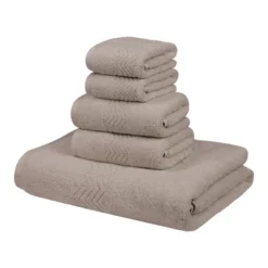 PiccoCasa 100% Cotton Bath Towels Set 5Pcs For Family Hotel Spa Gym 9 PiccoCasa 100% Cotton Bath Towels Set 5Pcs For Family Hotel Spa Gym -Home Decoration Store GUEST 3bbfd297 950f 42ee bc3b 5a3f1067ca2c