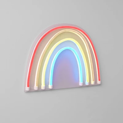 Rainbow Neon Kids' Wall Decor - Pillowfort™ 2 Rainbow Neon Kids' Wall Decor - Pillowfort™ - Image 2