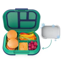 Bentgo Kids' Chill Lunch Box, Bento-Style Solution, 4 Compartments & Removable Ice Pack -Home Decoration Store GUEST 3cf43aac e1e6 4fdc 8ce1 25ea53599ab4