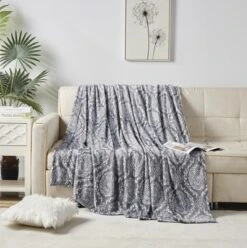 Noble House Extra Comfy & Soft Lightweight Blanket Queen & King - Gracey -Home Decoration Store GUEST 3e8cd8dc 882a 49b9 9736 dfa3f24ba9f8