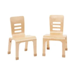 ECR4Kids Bentwood Chairs, Stackable School Chairs, Assembled, 2-Pack - Natural -Home Decoration Store GUEST 3ff600b1 bd25 45ce b45a 61cb5d826b23