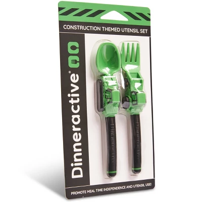 2pc Plastic Utensil Set - Dinneractive 1 2pc Plastic Utensil Set - Dinneractive