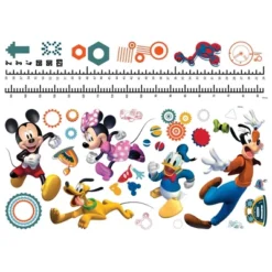 Mickey And Friends Growth Chart Peel & Stick Wall Decals - RoomMates 7 Mickey And Friends Growth Chart Peel & Stick Wall Decals - RoomMates -Home Decoration Store GUEST 43fc4d07 8934 4d9b 9b06 3d7b9e45cb92