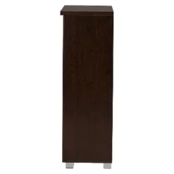 Adalwin Modern And Contemporary 2-Door Wooden Entryway Shoes Storage Cabinet - Dark Brown - Baxton Studio -Home Decoration Store GUEST 44dcdfcc 9ea7 4f84 ae96 d1aabeed2058