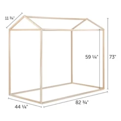 Sweedi House Bed - Natural Poplar - South Shore 16 Sweedi House Bed - Natural Poplar - South Shore -Home Decoration Store GUEST 45b07286 3711 4bb3 9e97 4a4220e82e0f