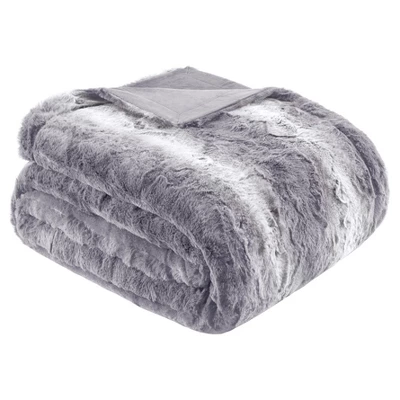 Marselle Faux Fur Oversized Bed Throw Blanket 4 Marselle Faux Fur Oversized Bed Throw Blanket - Image 4