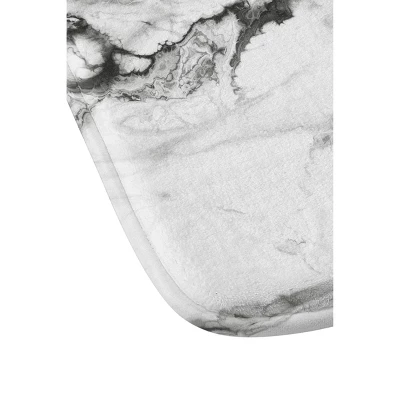 24"x36" Chelsea Victoria Bath Mat Black/White - Deny Designs 2 24"x36" Chelsea Victoria Bath Mat Black/White - Deny Designs - Image 2