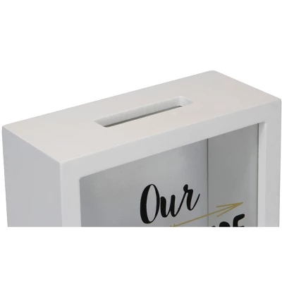 Adult Wooden Travel Themed Piggy Banks - Foreside Home & Garden 2 Adult Wooden Travel Themed Piggy Banks - Foreside Home & Garden - Image 2