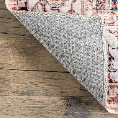 NuLOOM Ama Persian Stain-Resistant Machine Washable Area Rug 6 NuLOOM Ama Persian Stain-Resistant Machine Washable Area Rug - Image 6