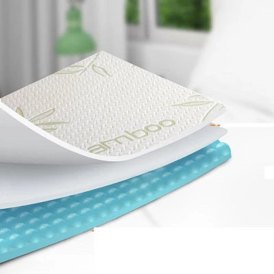 Cheer Collection Rayon From Bamboo Waterproof Mattress Protector 2 Cheer Collection Rayon From Bamboo Waterproof Mattress Protector - Image 2