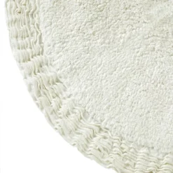 25" Jackie Bath Rug Off White - SKL Home