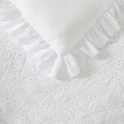 Laura Ashley Eyelet Ruffle Comforter Bedding Set White -Home Decoration Store GUEST 4d7bbc9f 4cdd 49ae 9411 0786853134ce