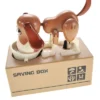 Ready! Set! Play! Link Dog Piggy Bank, Puppy Money Saving Box For Girls And Boys