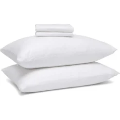 Circles Home 100% Cotton Breathable And Quiet Pillow Protector With Zipper – (8 Pack) 10 Circles Home 100% Cotton Breathable And Quiet Pillow Protector With Zipper – (8 Pack) -Home Decoration Store GUEST 4e928ee0 b6d2 42f1 846e 2e94e749fcfb