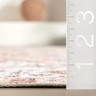 NuLOOM Ama Persian Stain-Resistant Machine Washable Area Rug 2 NuLOOM Ama Persian Stain-Resistant Machine Washable Area Rug - Image 2