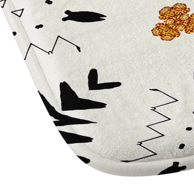 34"x21" Sheila Wenzel-Ganny Western Geo Memory Foam Bath Mat Beige - Deny Designs 2 34"x21" Sheila Wenzel-Ganny Western Geo Memory Foam Bath Mat Beige - Deny Designs - Image 2