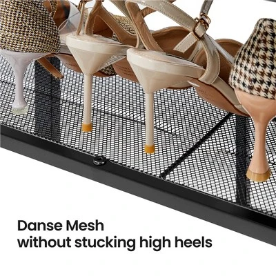 Yaheetech 6-Tier Shoes Rack Shelf Organizer Entryway Shoes Shelf With Storage Box, Rustic Brown 7 Yaheetech 6-Tier Shoes Rack Shelf Organizer Entryway Shoes Shelf With Storage Box, Rustic Brown - Image 7