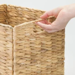MDesign Woven Hyacinth Home Storage Basket For Cube Furniture, 4 Pack -Home Decoration Store GUEST 50cbfe64 0c2d 4f9c 9b5a de84ba8587df