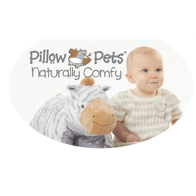 Naturally Comfy Zebra Pillow - Pillow Pets 3 Naturally Comfy Zebra Pillow - Pillow Pets - Image 3