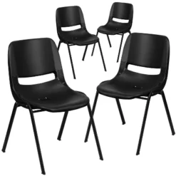 Flash Furniture 4 Pack HERCULES Series 661 Lb. Capacity Ergonomic Shell Stack Chair With 16'' Seat Height 10 Flash Furniture 4 Pack HERCULES Series 661 Lb. Capacity Ergonomic Shell Stack Chair With 16'' Seat Height -Home Decoration Store GUEST 532b8e0e 2285 4c92 8e59 b5503cae84e4