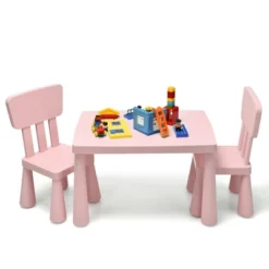 Costway Kids Table & 2 Chairs Set Toddler Activity Play Dining Study Desk Baby Gift -Home Decoration Store GUEST 53bd2ff2 ee55 4706 a510 5c0ecfa49b45