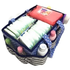 Bacati - Elephants Blue/Gray Storage Caddy -Home Decoration Store GUEST 5545c016 931c 4673 9e9e 1cc55e4157a5