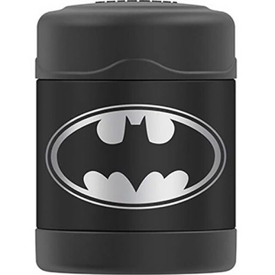 Thermos 10 Oz. Kid's Funtainer Batman Stainless Steel Food Jar - Gray/Black 1 Thermos 10 Oz. Kid's Funtainer Batman Stainless Steel Food Jar - Gray/Black