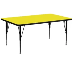 Flash Furniture 30''W X 72''L Rectangular HP Laminate Activity Table - Height Adjustable Short Legs 5 Flash Furniture 30''W X 72''L Rectangular HP Laminate Activity Table - Height Adjustable Short Legs -Home Decoration Store GUEST 5bbd760a 0304 4719 ae15 db5548928c09