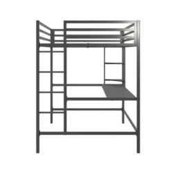 Full Maxwell Metal Loft Bed With Desk & Shelves - Novogratz 15 Full Maxwell Metal Loft Bed With Desk & Shelves - Novogratz -Home Decoration Store GUEST 5bfb0cfa b34f 4bdb a0d6 071184d4310d