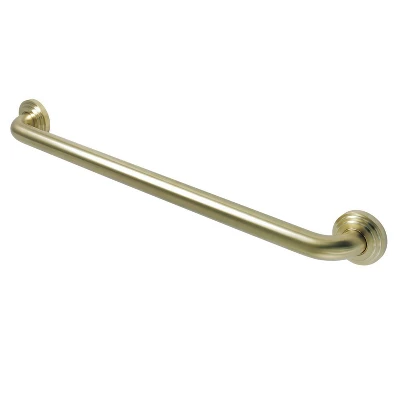 24" Milano Grab Bar Brushed Brass - Kingston Brass 1 24" Milano Grab Bar Brushed Brass - Kingston Brass