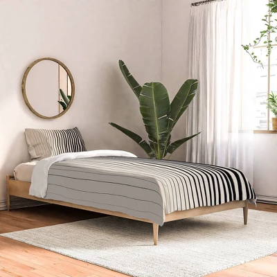 Vertical Lines Cotton Comforter & Sham Set - Deny Designs 1 Vertical Lines Cotton Comforter & Sham Set - Deny Designs