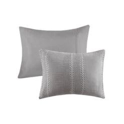 3pc Hailey Cotton Gauze Waffle Weave Duvet Cover Set Gray - Urban Habitat -Home Decoration Store GUEST 608e0c59 e759 45ab abc4 564a50fa71a1