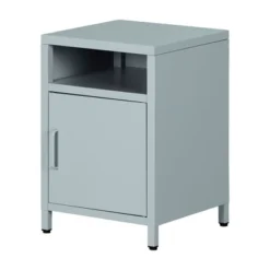 Sweedi Metal 1-Door Nightstand - South Shor 17 Sweedi Metal 1-Door Nightstand - South Shor -Home Decoration Store GUEST 60975de6 9cd1 486d b734 42d041679557