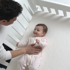 Bundle Of Dreams White Organic Cotton Zipper 5" Crib Mattress Cover -Home Decoration Store GUEST 6383825f 12eb 4825 8d8c b8ad593585d2