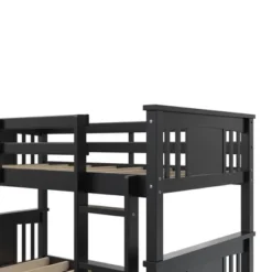 Twin Over Twin Miller Wood Bunk Bed - Room & Joy -Home Decoration Store GUEST 63e77102 bdfc 41aa b9f7 b101d0da4df6