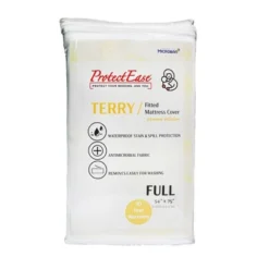 Terry Fitted Mattress Protector - ProtectEase 15 Terry Fitted Mattress Protector - ProtectEase -Home Decoration Store GUEST 64264cc7 52f4 47c6 b2e7 579327e87226