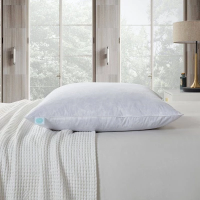 Euro 2pk Firm Feather Down Bed Pillow - Martha Stewart 2 Euro 2pk Firm Feather Down Bed Pillow - Martha Stewart - Image 2