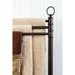 Vintage Freestanding Towel Rack Oil Rubbed Bronze - Kingston Brass -Home Decoration Store GUEST 650734a5 10d5 463f a0c8 b428e6c4cc06