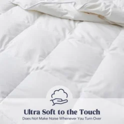 Peace Nest 360 Thread Count White Down Comforter Duvet Insert -Home Decoration Store GUEST 654bbf22 4782 416f 9dec 20b75b7b52a2