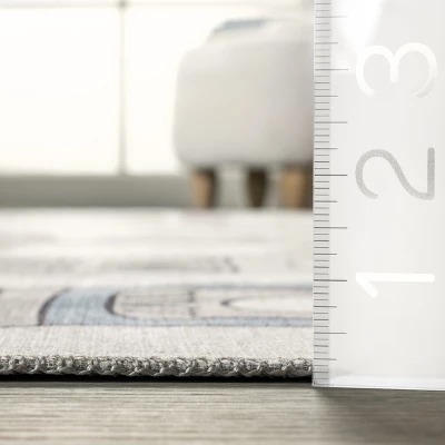 NuLOOM Chalea Kids Town Machine Washable Area Rug 2 NuLOOM Chalea Kids Town Machine Washable Area Rug - Image 2