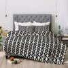 Allyson Johnson Bohemian Arrows Comforter Set Black - Deny Designs