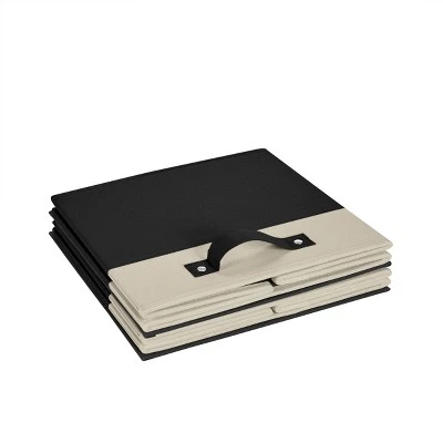 2pc Kids' 10.5" Two-Toned Folding Storage Bin Set - RiverRidge Home 3 2pc Kids' 10.5" Two-Toned Folding Storage Bin Set - RiverRidge Home - Image 3