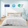 Peace Nest White Goose Down Comforter Duvet Insert Soft 360 Thread Count Fabric
