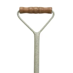 Round White Metal Caddy - Foreside Home & Garden