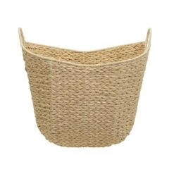 Household Essentials Tall Scoop Basket Paper Rope Cream -Home Decoration Store GUEST 6a7adff1 effc 4edf 9ed0 e2e6f728c5d7