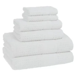 6pc Checkered Bath Towel Set - Cassadecor -Home Decoration Store GUEST 6a865996 7d90 48b0 8c08 01b2bfada4b8