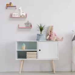 Set Of 3 Picture Ledge Shelf For Kids' Room Pink - InPlace 12 Set Of 3 Picture Ledge Shelf For Kids' Room Pink - InPlace -Home Decoration Store GUEST 6b8252ad 537c 4381 9c77 0ee731966d50