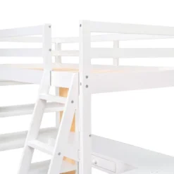 Loft Bed With Ladder, Shelves, And Desk - ModernLuxe 18 Loft Bed With Ladder, Shelves, And Desk - ModernLuxe -Home Decoration Store GUEST 6bbf797f f042 45f8 887d 49e6b456b3e4