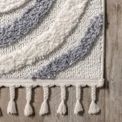 NuLOOM Adette Abstract Swirl Kids Tassel Area Rug -Home Decoration Store GUEST 6c0d9b13 4baf 45e2 8282 bb239cfceaa9